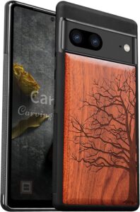 Google Pixel 7 Wood Case (Eternal Tree - Rosewood)