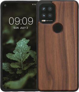 Motorola Moto G Stylus 5G Wood Case - Dark Brown